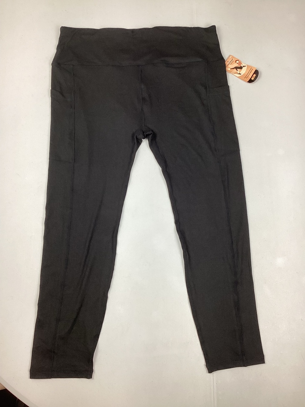 Shapermint Black High Waisted Active Shaping Leggings 3XL New With Tag